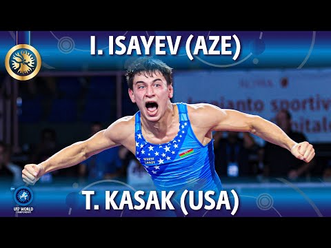 Ilyas Isayev (AZE) vs Tyler Oscar Kasak (USA) - Final // U17 World Championships 2022