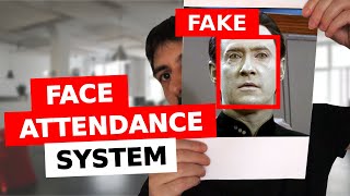 Face recognition + liveness detection: Face attendance system