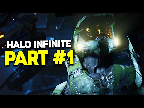 HALO INFINITE Campaign Walkthrough Part #1 - WARSHIP GBRAAKON