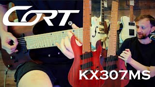 Video thumbnail for Cort KX307MS - 7 String Multiscale On A Budget - Demo & Review by Hickies Music Store