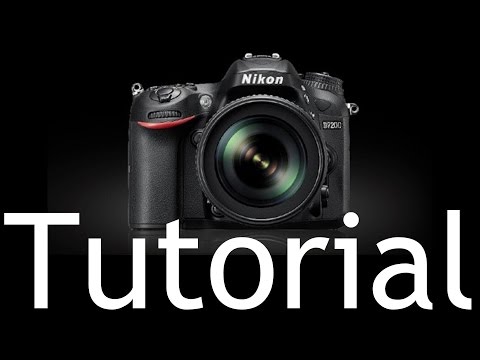 D7200 Overview Training Tutorial (also for Nikon D7100)
