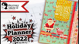 HOLIDAY PLANNER 2022!  IT’S NOT A FOLIO!! Free printable included.