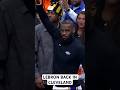 Cavs fans show love to LeBron James ❤️ | #Shorts