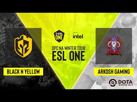 Dota2 - Arkosh Gaming vs. Black N Yellow - Game 2 - DPC NA Winter Tour - ESL One