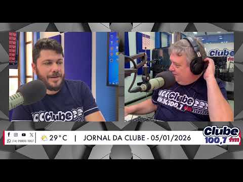 Jornal da Clube - 05/01/26 - Edição do Almoço