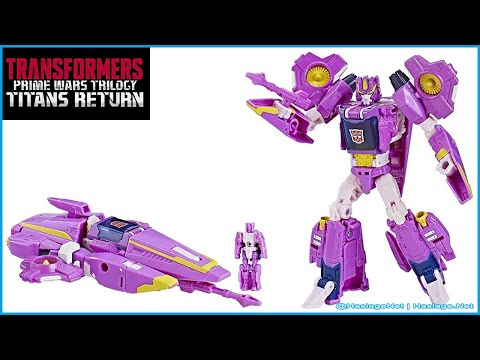 Transformers Titans Return Chaos On Velocitron Deluxe Nautica & Parsec