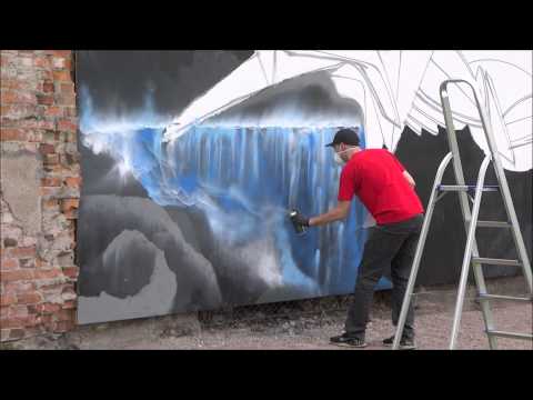 Graffitiväggen i Munkfors