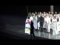 Anti - Putin protest on the Metropolitan Opera Stage ...