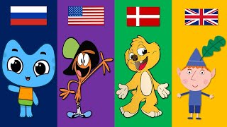 Cartoons From Different Countries | Pt.33