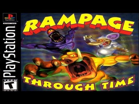 Rampage Through Time Playstation