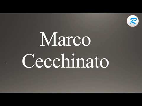 How to pronounce Marco Cecchinato