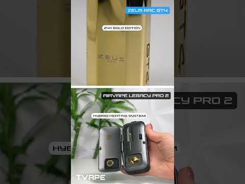 Airvape Legacy Pro 2 Vs Zeus Arc GT4 - Dry Herb Vaporizer Comparison!