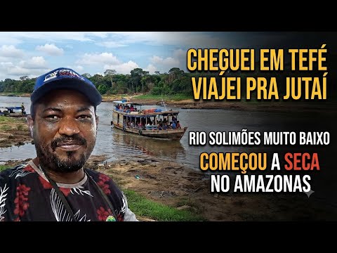 COMEÇOU A ÉPOCA DA SECA NO AMAZONAS: Minha Viagem de Barco de Tefé a Jataí pelo Rio Solimões 