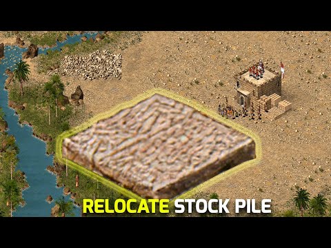 Stronghold Crusader HD - How to move your Stockpile