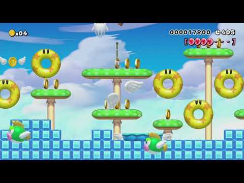 3年目の夏休み　クリボーも泳ぎたい? by げっぺい - SUPER MARIO MAKER - NO COMMENTARY 1bj
