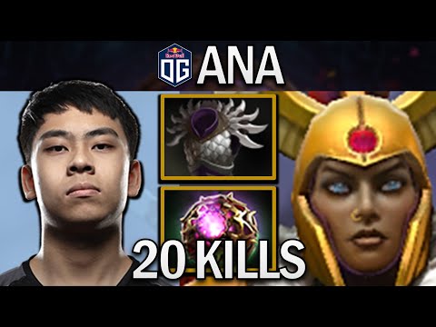 OG.ANA SMURF LEGION COMMANDER WITH 20 KILLS - DOTA 2 7.31B GAMEPLAY