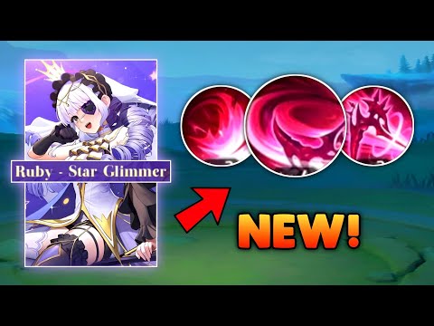MOONTON THANK YOU FOR THIS NEW RUBY SKIN!🔥 RUBY BEST BUILD 2022