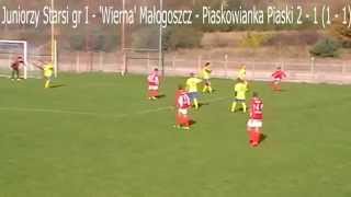 preview picture of video ''Wierna' Małogoszcz 2 : 1 (1 : 1) Piaskowianka Piaski'