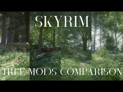 Skyrim 2025 Tree Mods Comparison | 2K Ultra Modded