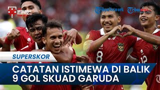 Menarik! Catatan Apik di Balik 9 Gol Skuad Garuda di Piala AFF 2022, Diraih Tanpa