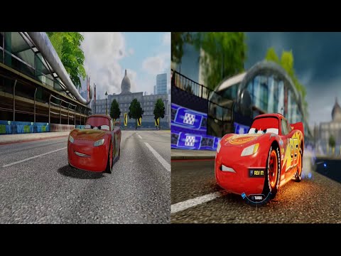 Cars 2 Vs Cars 3 on Buckingham Sprint Vs London’s Buckingham Sprint as Lightning McQueen