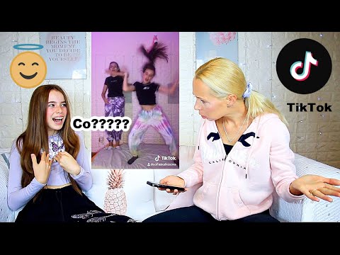 MAMKA REAGUJE NA MOJE TIKTOKY 2 😱