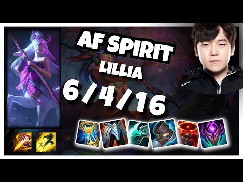 Lillia vs Gragas AF Spirit JUNGLE (6/4/16) - v11.1