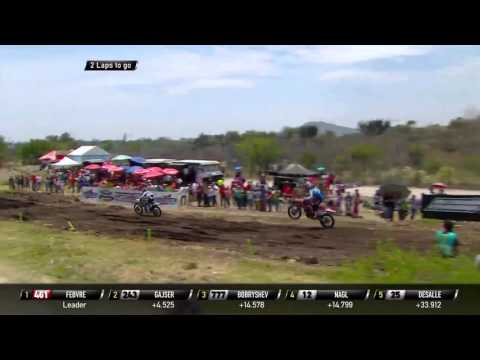 Max Nagl passes Evgeny Bobryshev MXGP of Leon MXGP Race 1