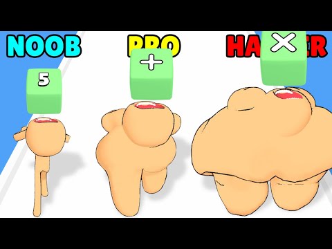 Eat Numbers! NOOB vs PRO vs HACKER