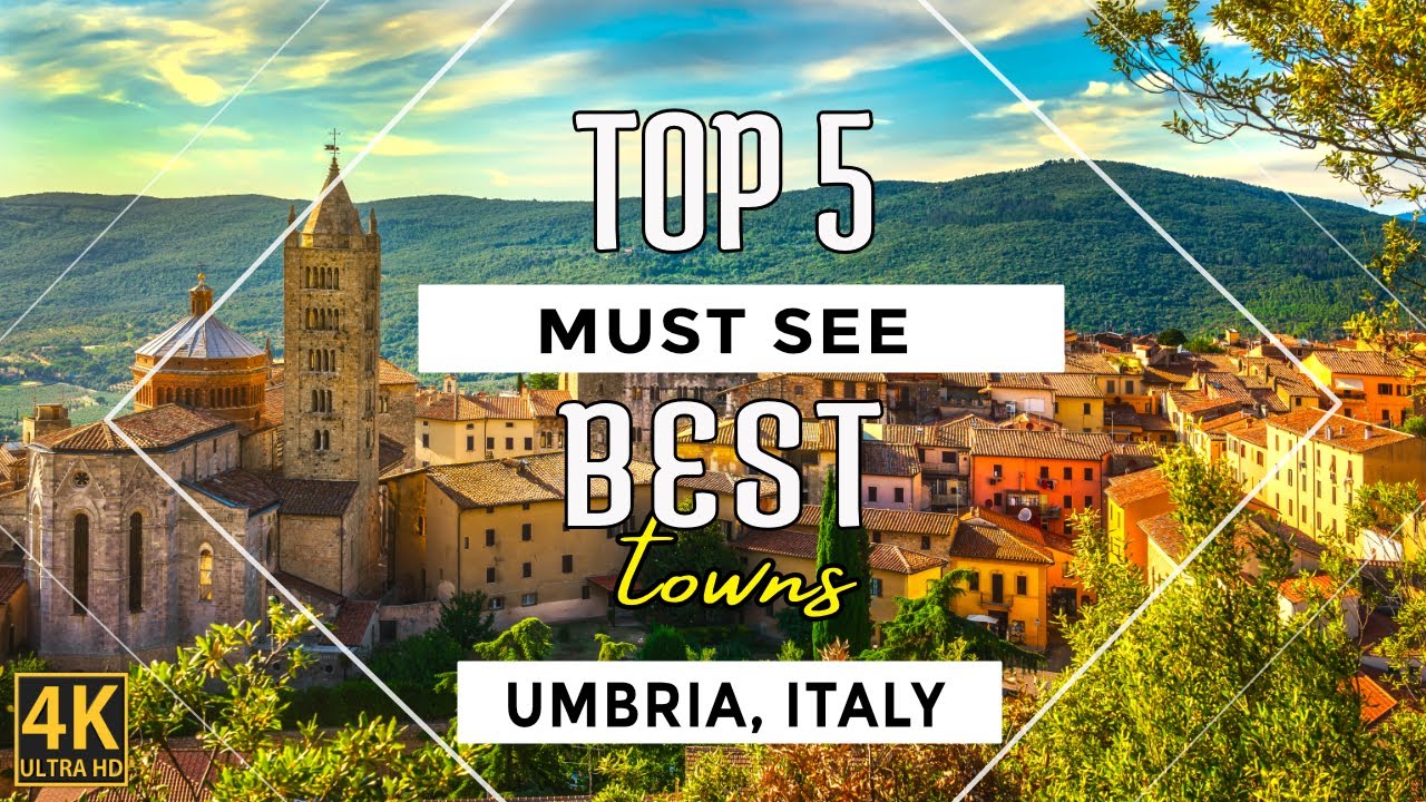 🇮🇹 Most Beautiful and Historic Towns in Umbria, Italy that nobody knows 🇮🇹