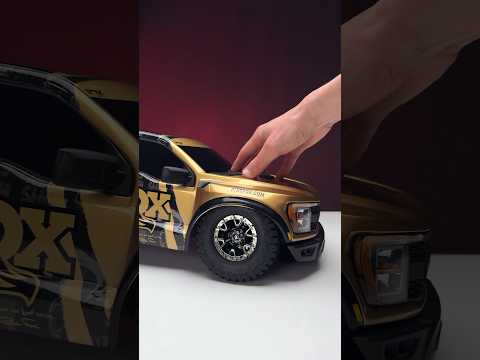 Ultimate Edition of the Traxxas Raptor R. 4s, 60+ mph. With color matched alum. parts, VXL4s System