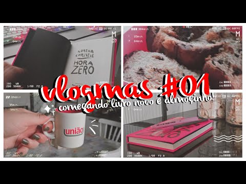 🔴🎄 VLOGMAS #01 | começando um livro da Agatha Christie e almoço de domingo!