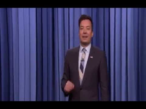 Fallon cracks up telling his own Hillary joke after she was filmed collapsing into her van
