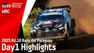 TGR-WRT Leads New Challenge | WRC Rally del Paraguay 2025 | Day 1 Highlights
