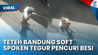 Teteh Bandung Soft Spoken Tegur Tukang Rongsokan yang Mencuri Besi di Rumahnya, Videonya Viral