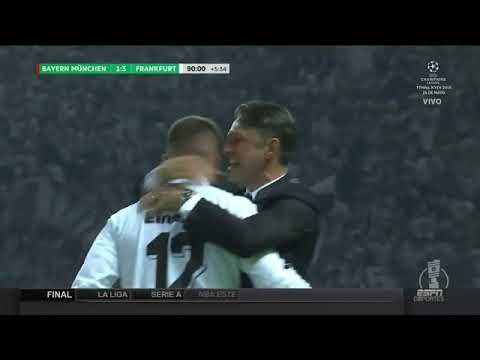 FC Bayern München - Eintracht Frankfurt  1:3 Gacinovic