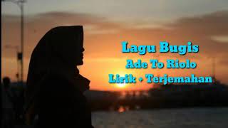 Download lagu Ade toriolo #lagu bugis sedih cover mp3 Download lagu Ade toriolo #lagu bugis sedih cover mp3