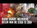 Grote Brand Bij Loods Op Radioweg Na Explosie