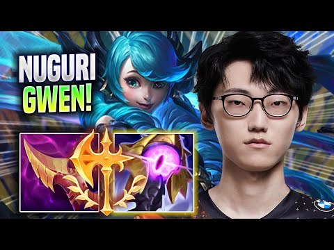 NUGURI IS A MONSTER WITH GWEN! - DK Nuguri Plays Gwen TOP vs Jax! | Season 2022