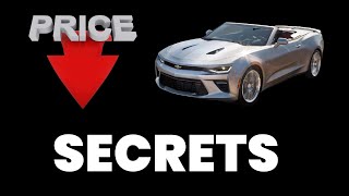 Secrets to Buying a Car for Less Money