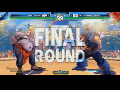 TOP 8 CAPCOM CUP 2017 MENARD VS ITABASHI