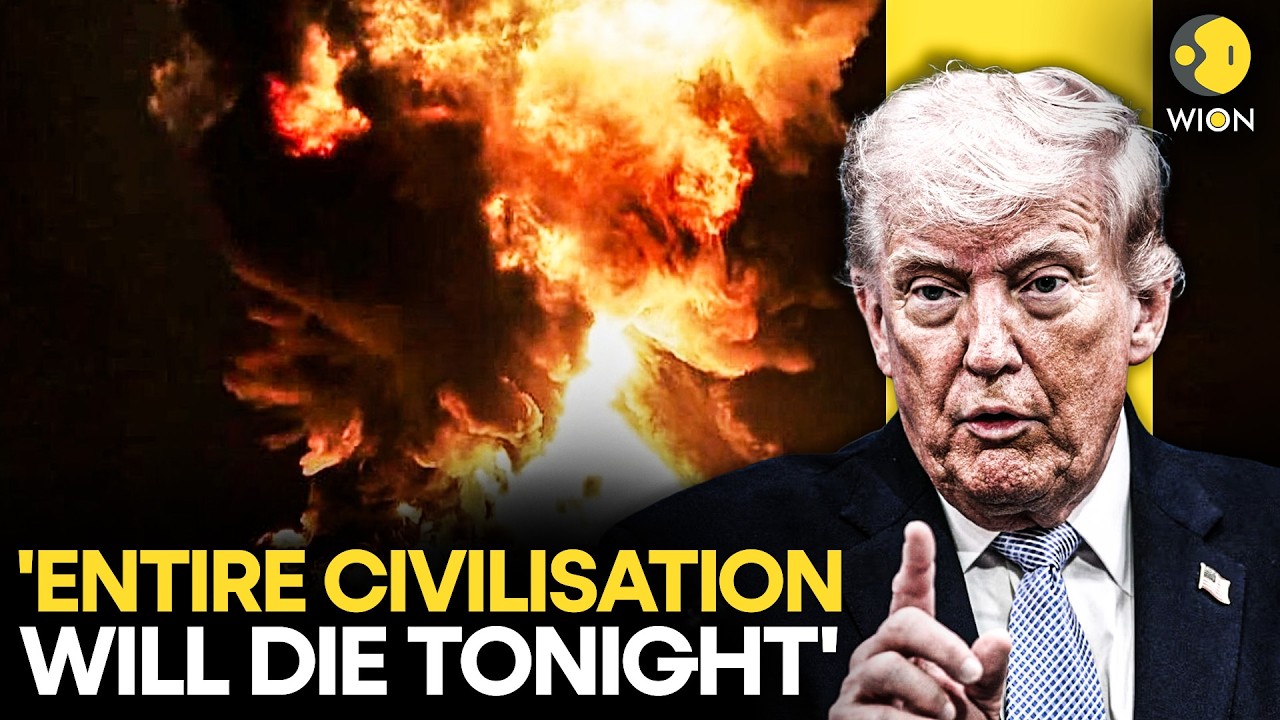 Iran War LIVE: Trump's SHOCKING Threat To Wipe Out Civilisation If Iran Doesn't Make Deal | WION