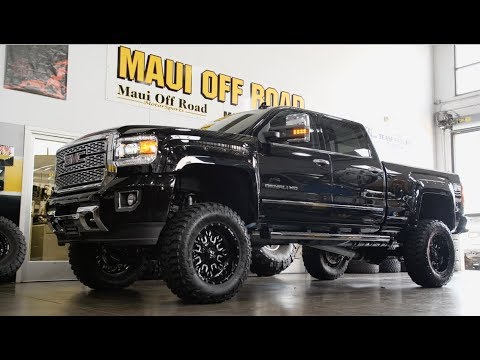 2019 GMC 2500 Denali - 6" BDS, 37" Nexen MTs, 20x10 Fuel Stroke Wheels