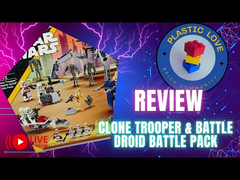 LEGO Star Wars Clone Trooper & Battle Droid Battle Pack Review