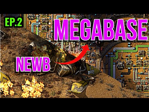 From Newb to Galactic Megabase in Factorio Space Age: Ships, Science, and Setting Foot on Vulcanus!