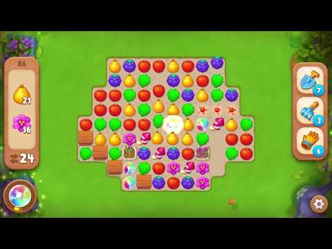 Gardenscapes - Level 86 @Games4Fun✅