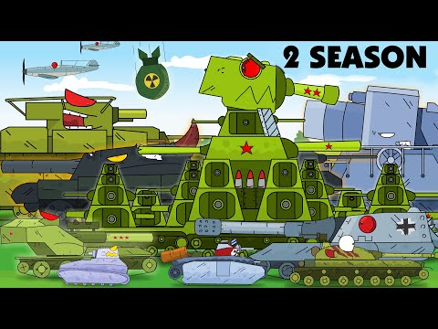 ALL EPISODES ABOUT Steel Monsters - SEASON 2 - Cartoons about tanks