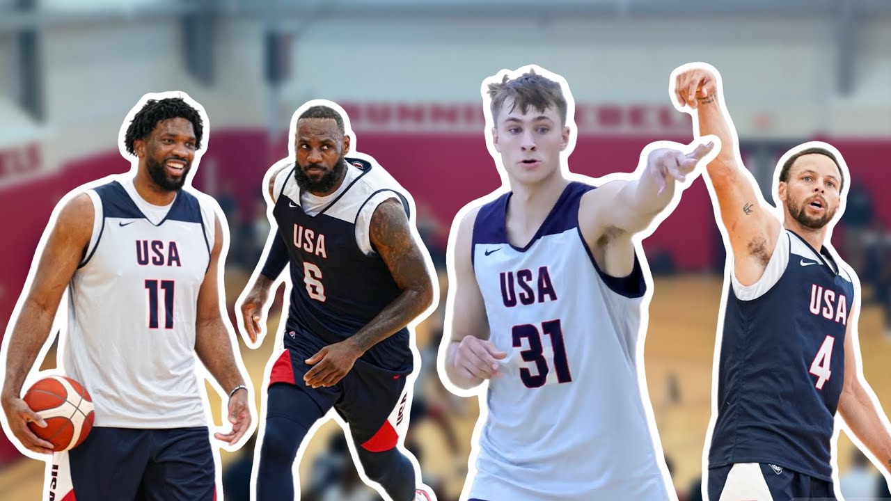 FULL Team USA Scrimmage: Cooper Flagg Dominated LeBron James, Stephen Curry, Anthony Davis