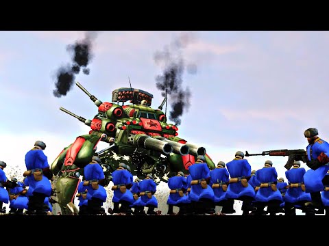 1000 Conscript VS 2 Steel Fortress - RA 3 Arena Ep.20