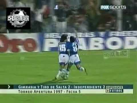 Gimnasia y Tiro de Salta 2 vs Independiente 2 Apertura 1997 FUTBOL RETRO TV